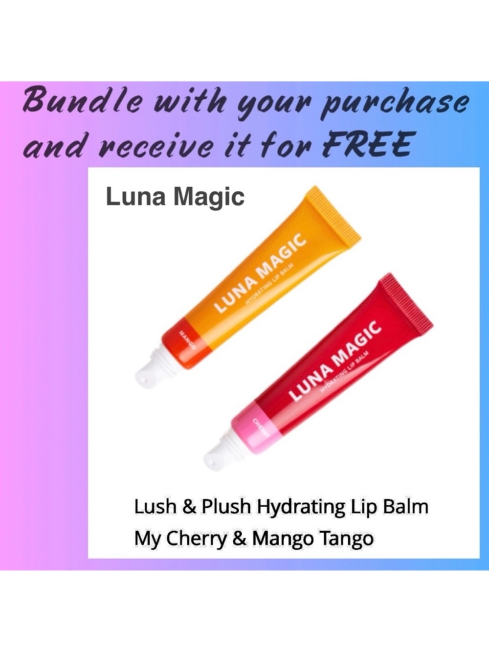 LUNA MAGIC Lip Balm Duo